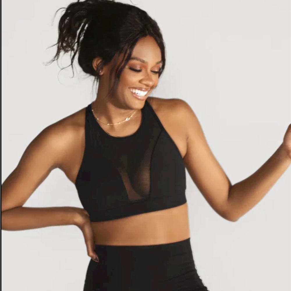 Popflex Alpine Bra with Celestial Mesh Print